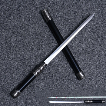 不锈钢棒球棍子剑车载防身棍中刀剑防身器材用棒球棒唐横刀未开刃 长