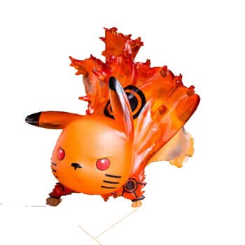 中天乐(zhongtianle) 神奇宝贝口袋妖怪火影忍者鸣人仙人模式皮卡丘