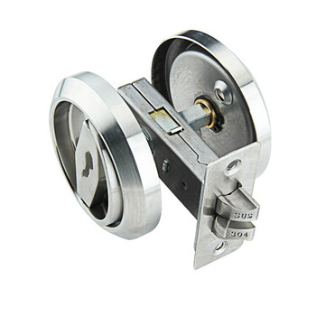 304不锈钢隐形门锁单面锁卧室暗锁 锁芯 35-50mm