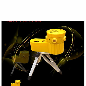 lv06多功能激光水平仪 家用水平尺激光尺打线器能旋转带三脚架 带三