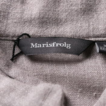 Marisfrolg玛丝菲尔 新款素雅时尚丝毛混纺复古上衣 衬衫 其他白 3/L/40