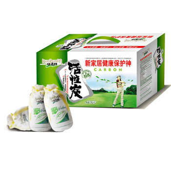 
                                        
                                        快活林 急入住活性炭除甲醛 装修新房除味活性竹炭包家用 1600g母婴炭                