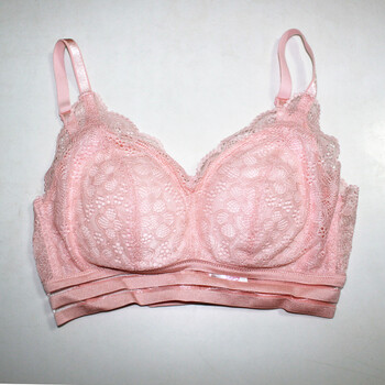 澳娜芬 无钢圈运动文胸睡眠文胸8421 粉色 85bc/xl