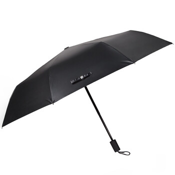 蕉下（BANANA UMBRELLA）双层防晒小黑伞 黑胶太阳伞黑胶遮阳伞 胭脂红 