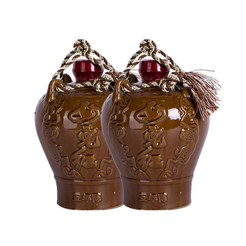 女儿红黄酒绍兴花雕酒糯米酒太雕酒 五年陈1.5l*2坛装整箱装