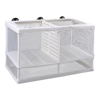 蓝宝 鱼缸隔离网水族箱隔离器隔离盒网鱼缸孵化器繁殖箱孵鱼槽孵化