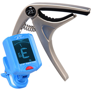 皇钜RL吉他变调夹+调音器套餐民谣电木吉他乐