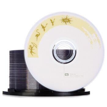 
                                                                                紫光（UNIS）DVD+R光盘/刻录盘 天语系列 16速4.7G 桶装50片                