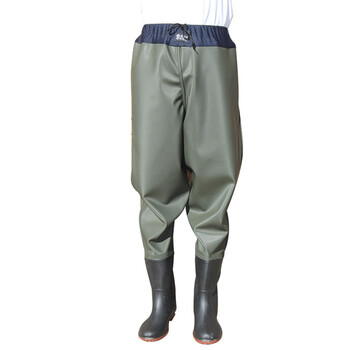 骁熊 齐腰下水裤加厚半身轻防水衣服雨裤钓捕鱼水叉裤男连体牛筋耐磨