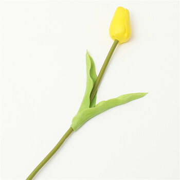 【oknanahome】花瓶装饰仿真花郁金香花束 干花摆件拍照道具假花 单只