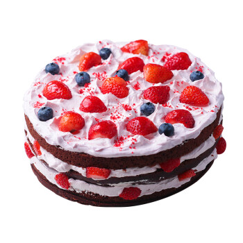 willnice 维尔纳斯淡奶油红丝绒草莓生日蛋糕北京天津上海苏州杭州