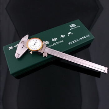 精密测量尺 深度测绘尺 150毫米带表游标卡尺