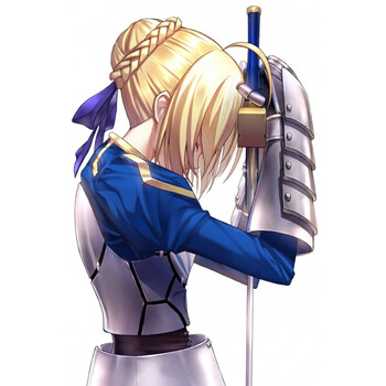新品手游fate/grand order 冠位指定saber/吾王动漫周边挂画海报墙纸
