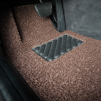 迪彦2017款福特嘉年华两厢三厢新翼虎金牛座野马探险者汽车丝圈脚垫主