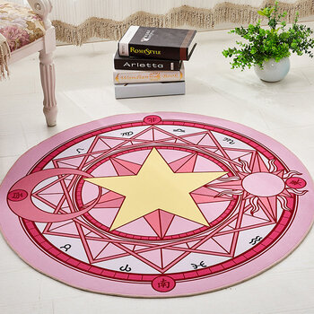 粉色魔法阵 160cm直径【收藏加购送门垫】