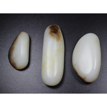 rosefree 和田玉籽料原石把件一级白山料俄料滚子料和田玉籽料原石手