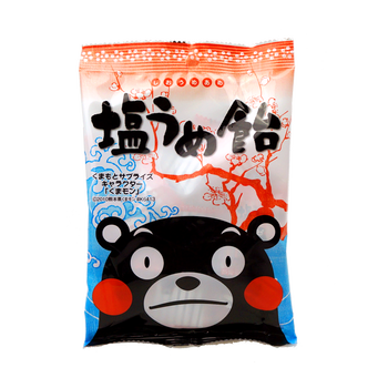 日本进口 ohkura 大仓牌熊本熊梅子咸味糖糖果 90克_ 9折现价16元