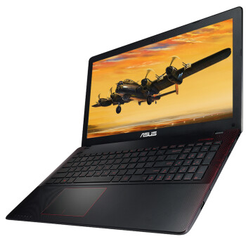 华硕(ASUS) 飞行堡垒FX50JX 15.6英寸游戏笔记本电脑(i7-4720HQ 4G 7200转1T GTX950M4G独显 LED背光全高清)