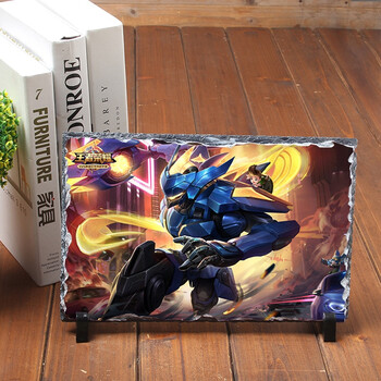 石版画李白凤求凰手办石板创意动漫cos武器生日礼物 07赵云-引擎之心