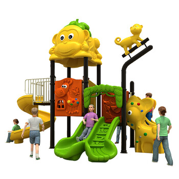 神孩子大型儿童滑梯室外幼儿园户外小博士滑滑梯秋千组合玩具l006