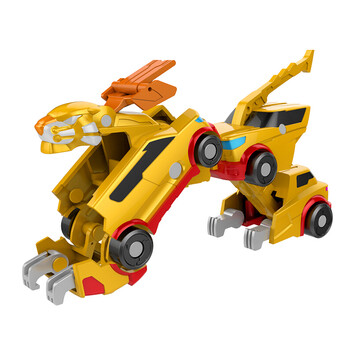 三宝猎车兽魂全套玩具龙威虎魄魔翎灵风对战套装变形机器人儿童玩具