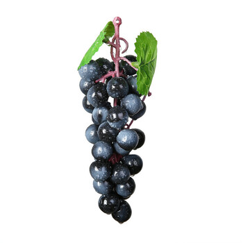 仿真葡萄串仿真水果塑料提子假水果模型道具绿色植物室内装饰挂件 36