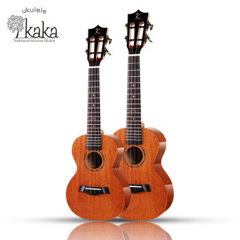 KAKA卡卡 KUT-MAD电箱款  尤克里里乌克丽丽ukulele桃花心木全单板26英寸迷你小吉他