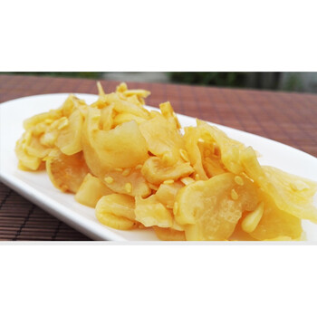 恋品惠 安徽特产农家自制白葛根小菜徽乡味酱咸菜下饭菜500g