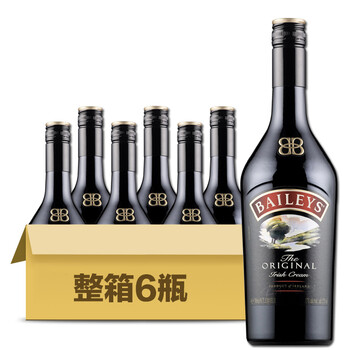 【整箱购划算】BAILEYS 百利甜力娇酒 750m