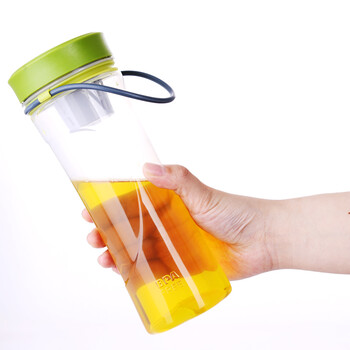 
                                        MIGO塑料水杯套装带盖过滤茶杯防漏便携水瓶女士水壶640ML+500ML 绿色                