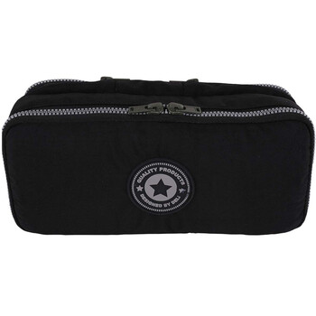 韩国可爱笔袋男女大容量文具盒铅笔盒小学生铅笔袋 黑色 31748