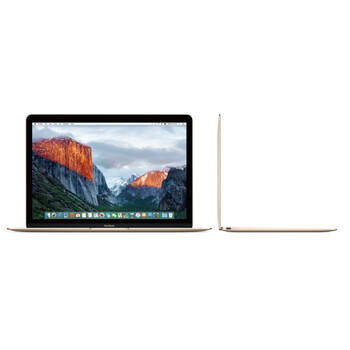 Apple MacBook 12英寸笔记本电脑 金色 256GB闪存 MK4M2CH/A