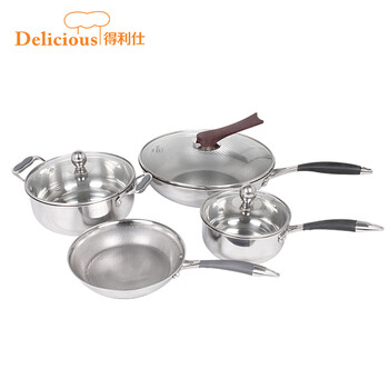 
                                        帝恩翼无油烟铁炒锅不粘锅炒菜锅铁锅电磁炉通用 32cm                