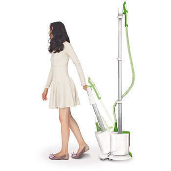 飞利浦（Philips）挂烫机GC660 慧捷系列双杆三档蒸汽挂烫机（苹果绿）