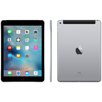 Apple iPad Air 2 平板电脑 9.7英寸 （64G WLAN+Cellular 机型/A8X芯片/Retina显示屏MGHX2CH）深空灰色
