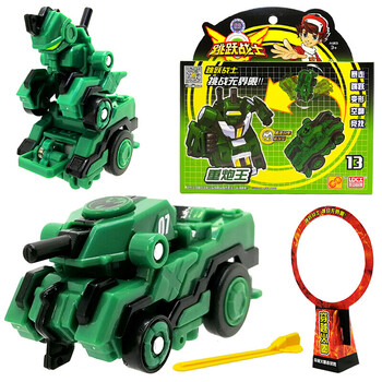 灵动创想(ldcx)跳跃战士机甲变形机器人魔幻车神4战车烈火骑士爆裂