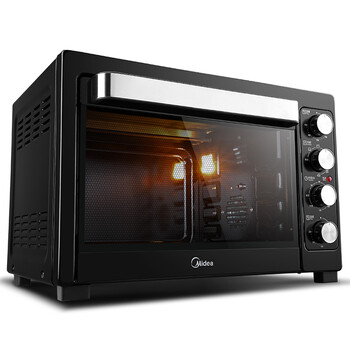 
                                        美的（Midea）电烤箱家用多功能 搪瓷内胆烤箱T3-L385B 38L                