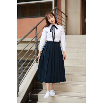 日系校服学生装制服英伦学院风初高中大学生男女毕业班服长裙套装 {女