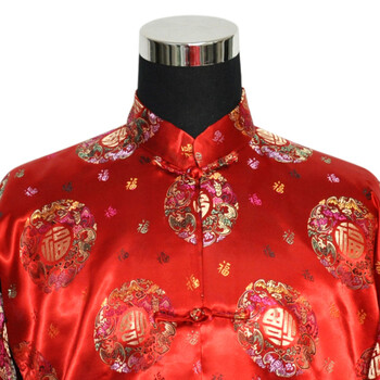 寿品男女款真丝全棉寿衣五领三腰寿被鞋帽全套殡葬用品 女款全套(寿衣