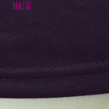 琳漾服饰 2015秋冬新款长袖T恤女棉宽松显瘦圆领上衣打底衫学生印花t恤女潮 黑色 L