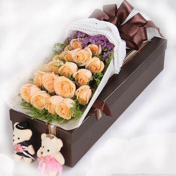 冬珊七夕鲜花速递合肥成都北京天津上海同城速递全国鲜花店送花求婚