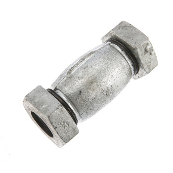 建支 速接管箍 快速接头 玛钢 50mm 1个
