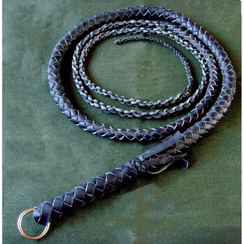 牛皮鞭子健身鞭响鞭甩鞭武术长鞭鞭牧羊鞭麒麟鞭 黑色3.