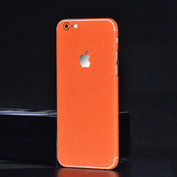 iphone6手机彩膜 6plus磨砂闪点后背膜 苹果6s仿i7款全包保护贴纸