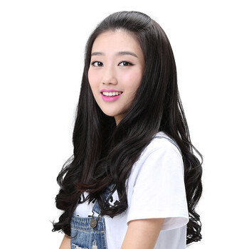 娇滴(cutie) 娇滴滴女士假发长卷发 半头套梨花头大波浪甜美半假发