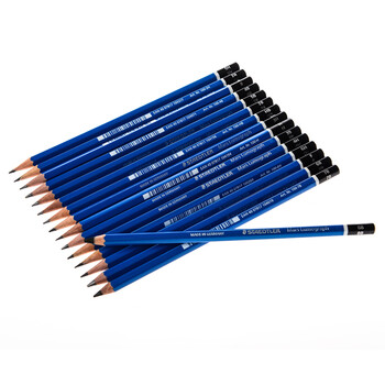 施德楼 100蓝杆画图绘图 铅笔 素描笔 hb