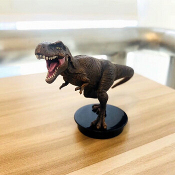 正版恐龙侏罗纪世界2恐龙小手办 吸管杯套装 迷你霸王龙公仔摆件 霸王