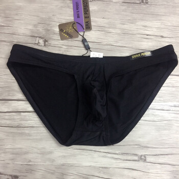 莫代尔男士三角内裤 性感 高叉内裤男 黑色 l(2尺5-2尺7)