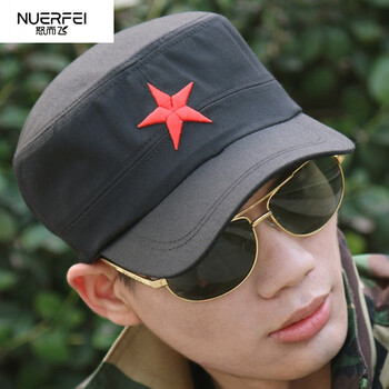 户外迷彩帽男女平顶军训帽作训帽作战战术军帽军迷遮阳帽鸭舌帽武警作