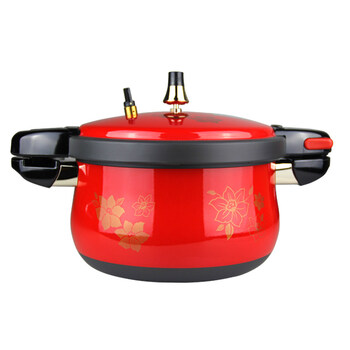 
                                        韩国PN枫年厨具 迷你压力锅 不粘搪瓷高压锅 2.5L 原装进口PGCPC-04 锅具                
